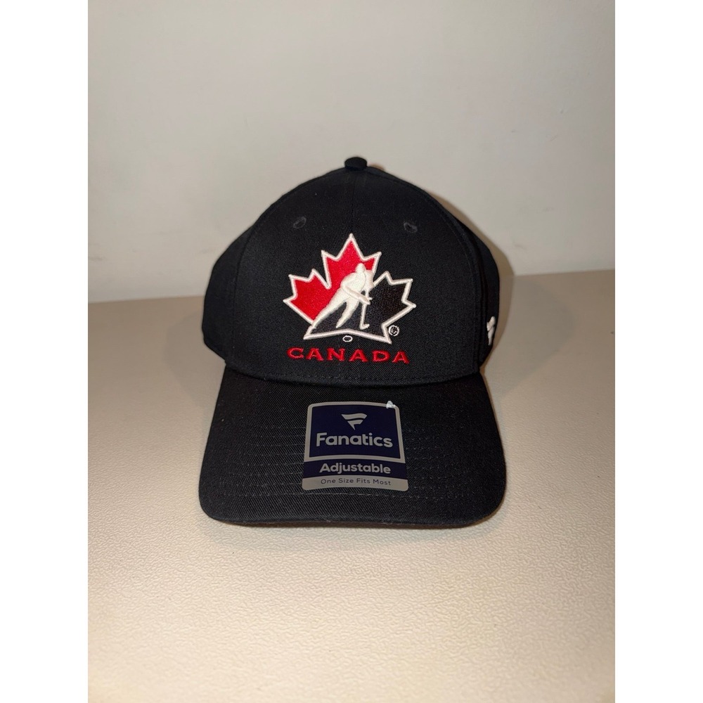 Fanatics Men's Black Canada Hockey Hat (NWTS)